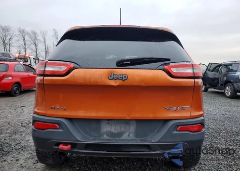 2014 Jeep Cherokee Trailhawk из США, поврежденный, VIN 1C4PJMBB2EW276038
